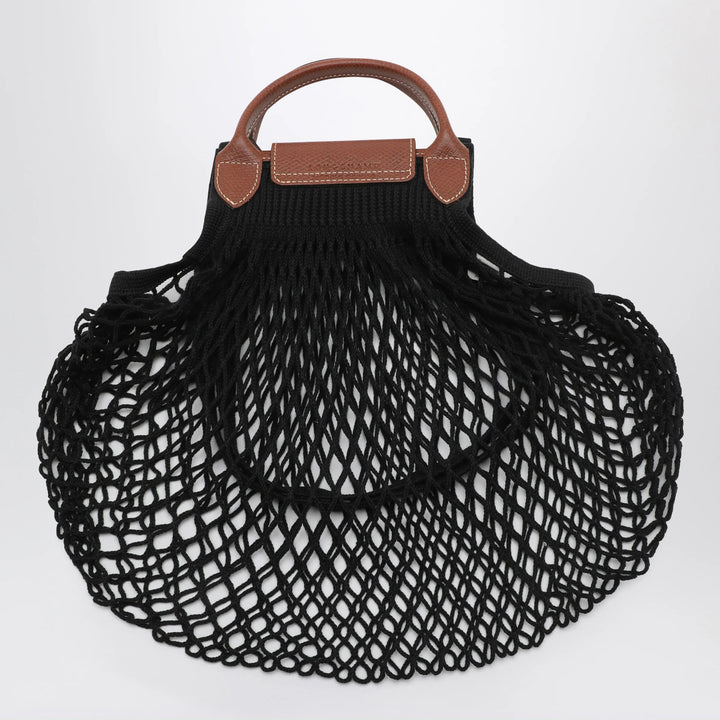 Longchamp - Black La Pliage Filet small
