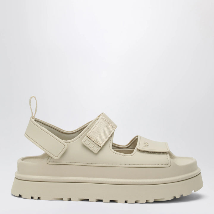 UGG - GoldenGlow platform EVA sandals in Sea Salt
