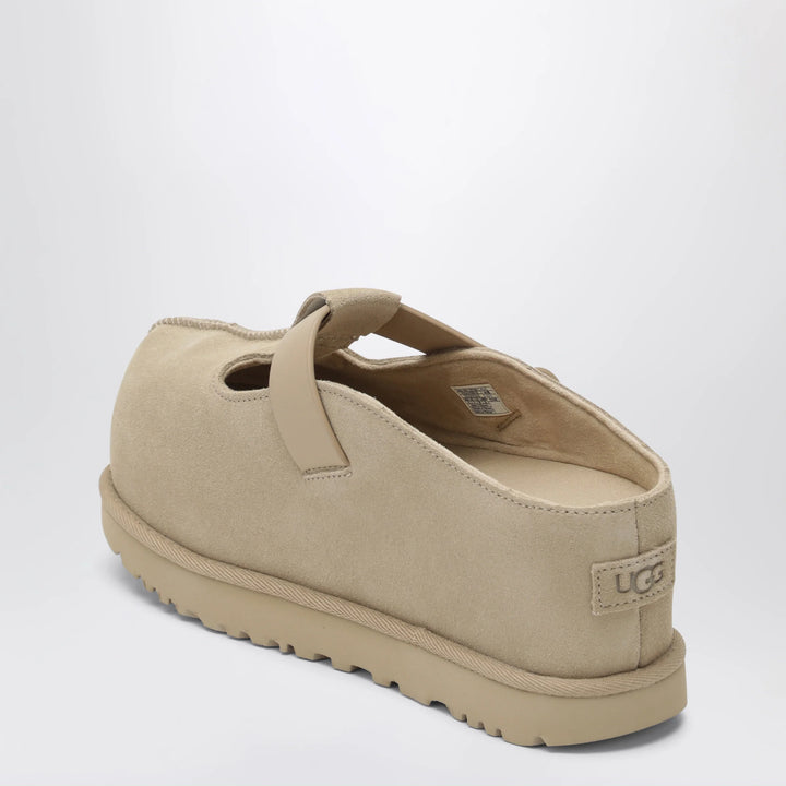 UGG - Goldenstar Hi suede clogs in sand
