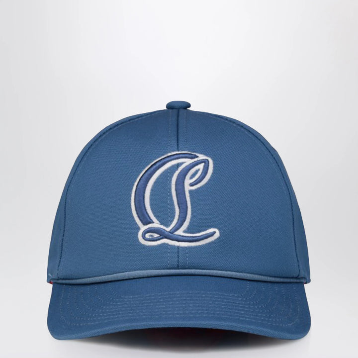Christian Louboutin - Mooncrest Ivy Ac baseball cap sky blue