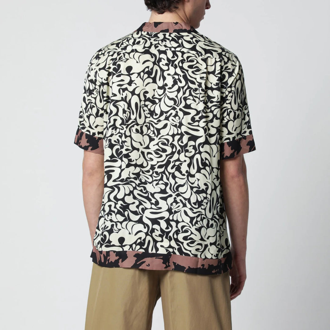 Dries Van Noten - Shirt with Graphic Squiggle print