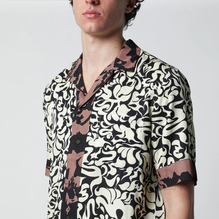 Dries Van Noten - Shirt with Graphic Squiggle print