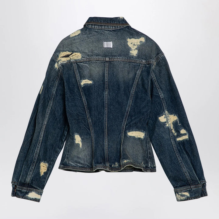 Marc Jacobs - Washed denim jacket with worn details