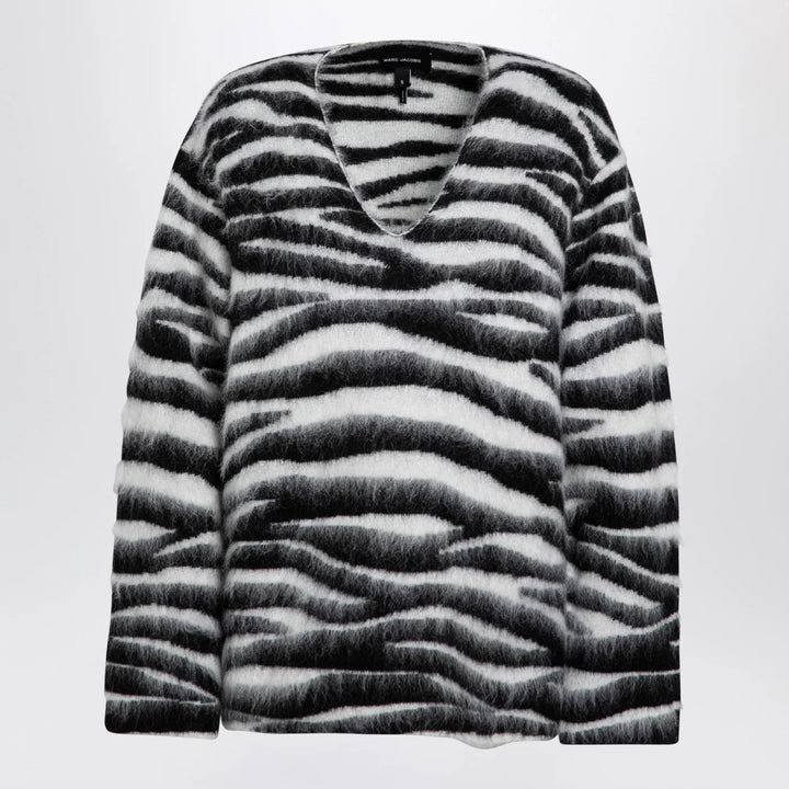 Marc Jacobs - Zebra-patterned jumper in wool blend