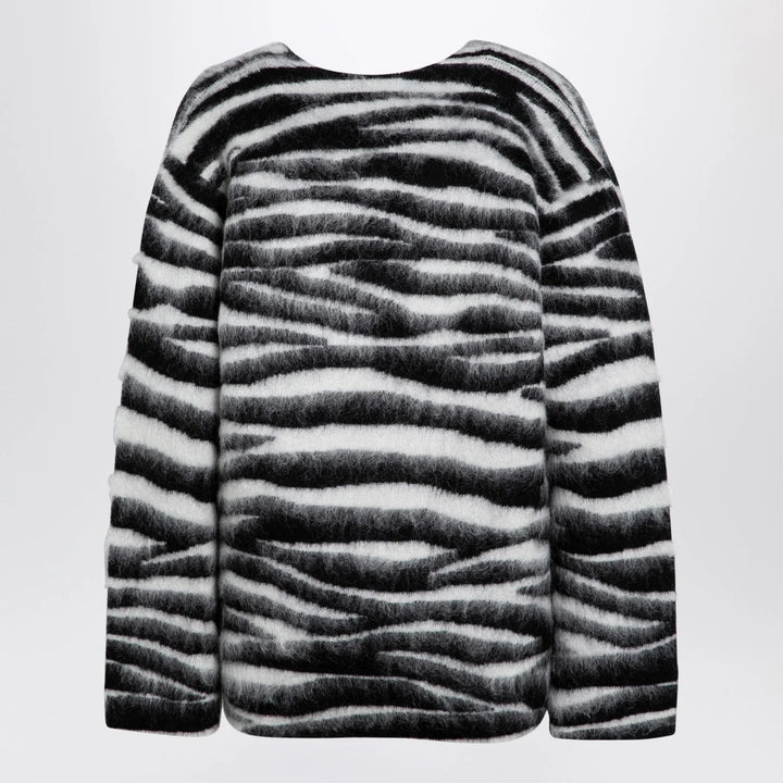 Marc Jacobs - Zebra-patterned jumper in wool blend