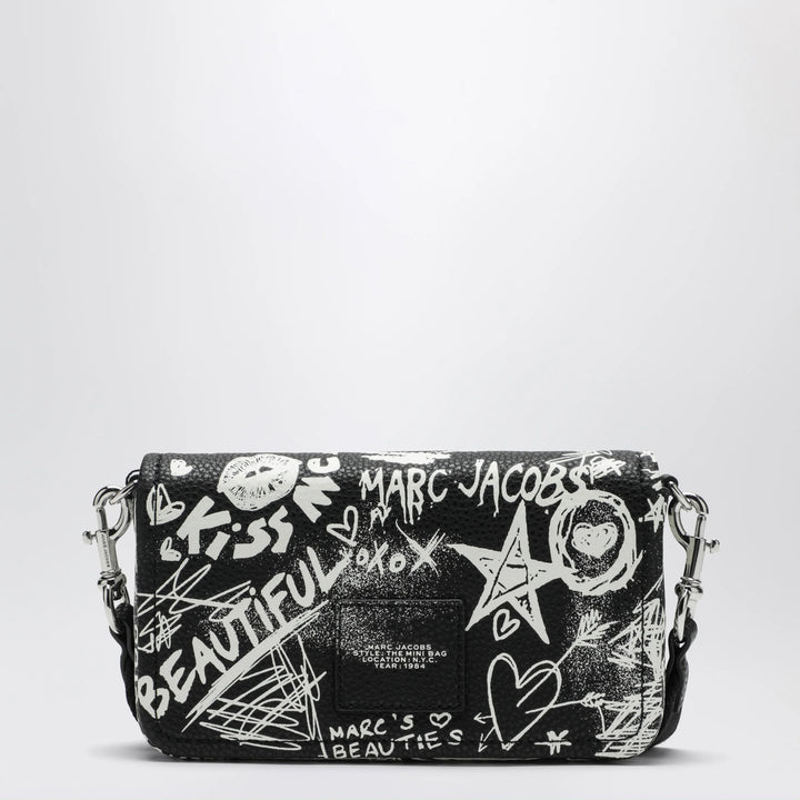 Marc Jacobs - Mini shoulder bag black with punk lettering