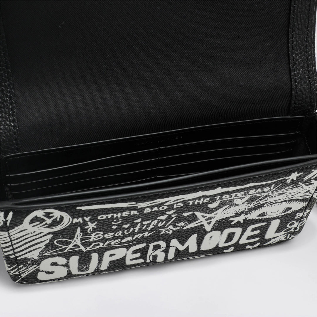 Marc Jacobs - Mini shoulder bag black with punk lettering