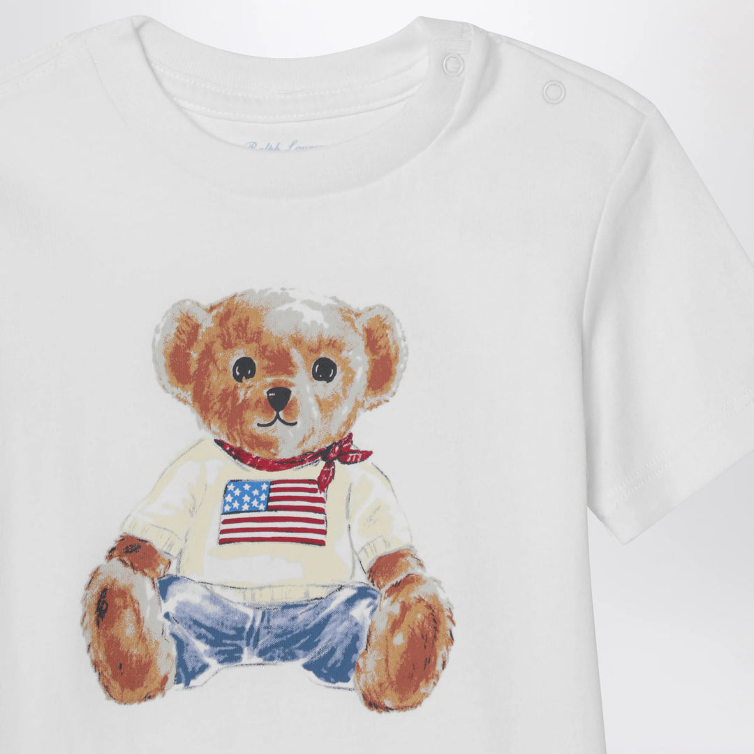 Polo Ralph Lauren - White Polo Bear T-shirt