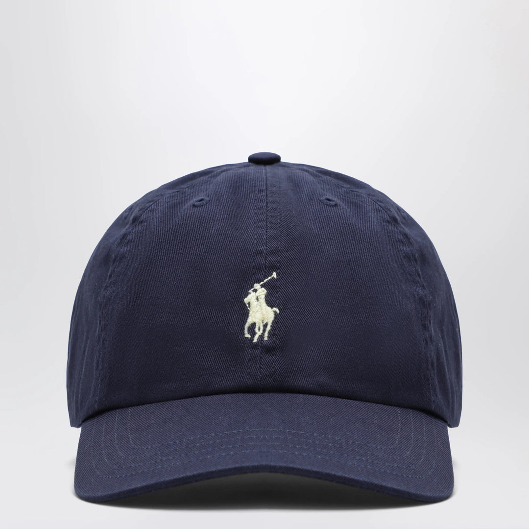 Polo Ralph Lauren - Navy blue cotton baseball cap