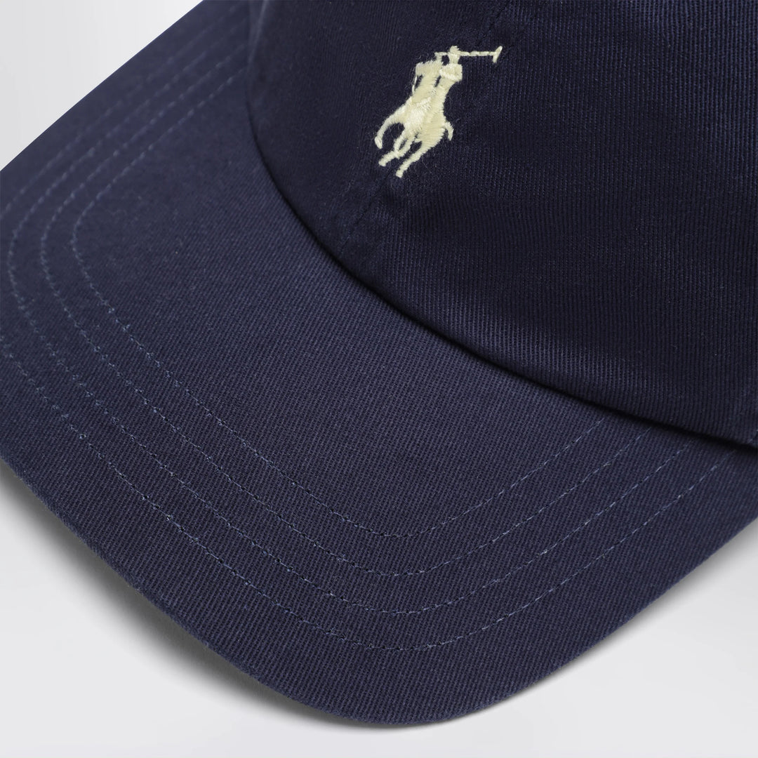Polo Ralph Lauren - Navy blue cotton baseball cap