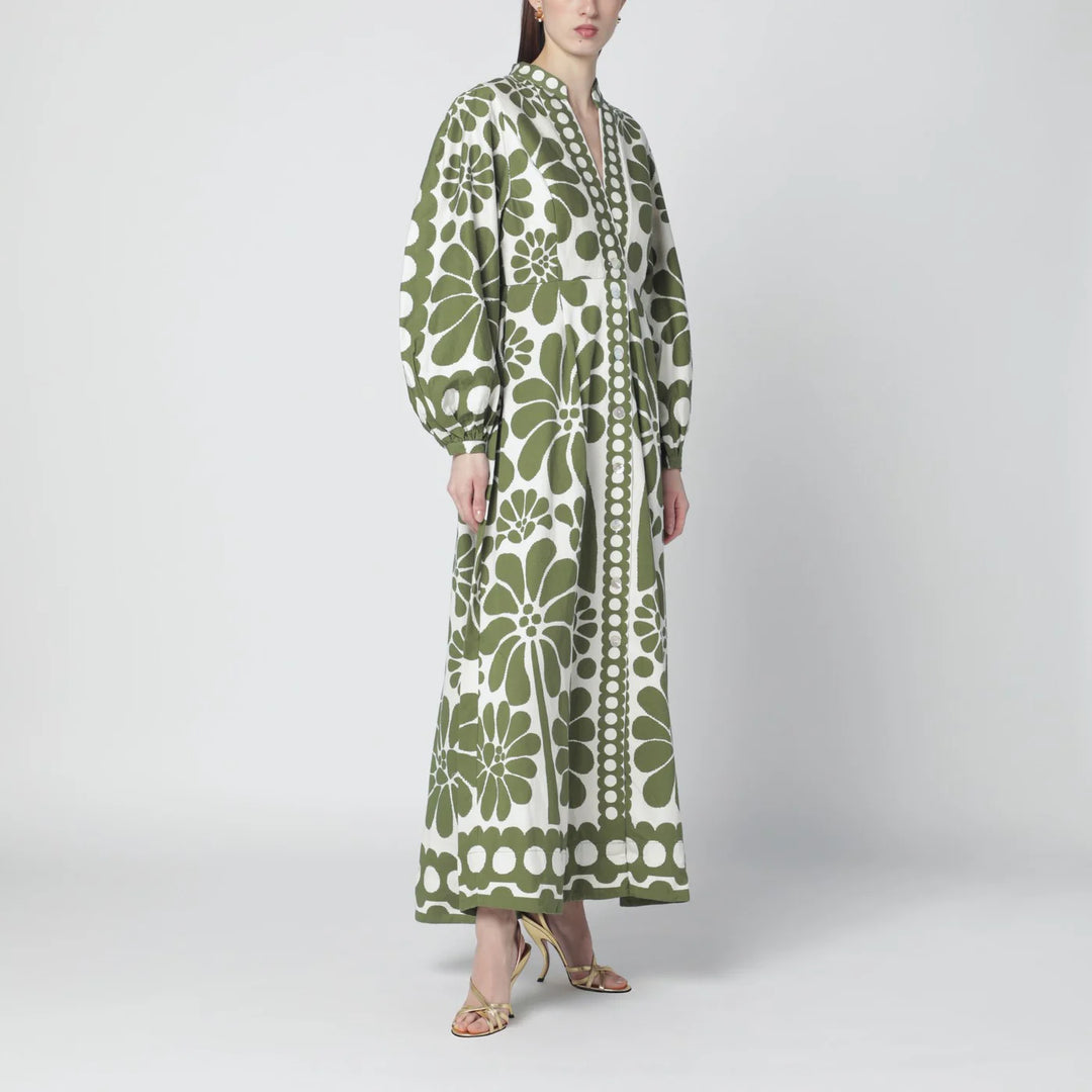 FARM Rio - Palermo dress with green print