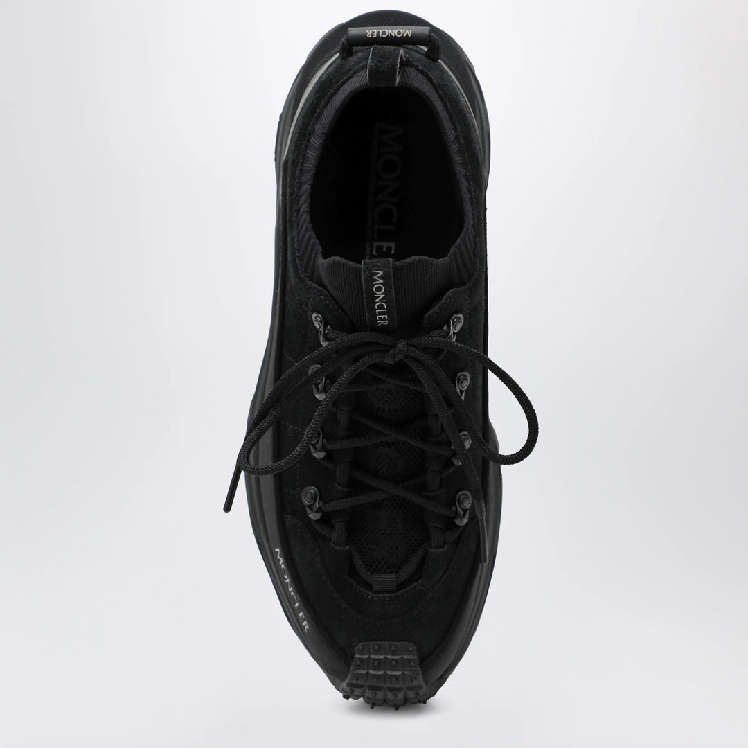 Moncler - Trailgrip Lite3 suede leather sneakers in black