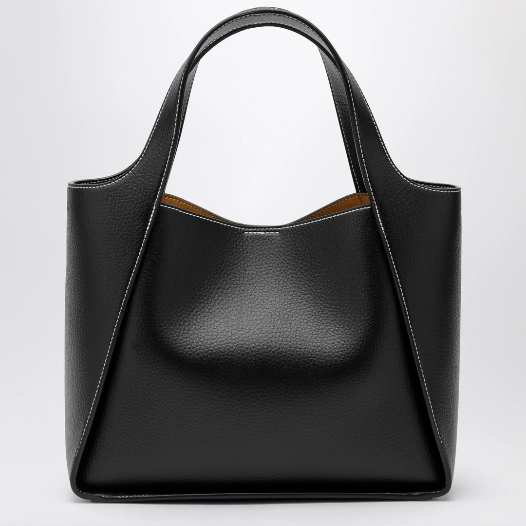 Stella McCartney - Black medium Stella Logo bag