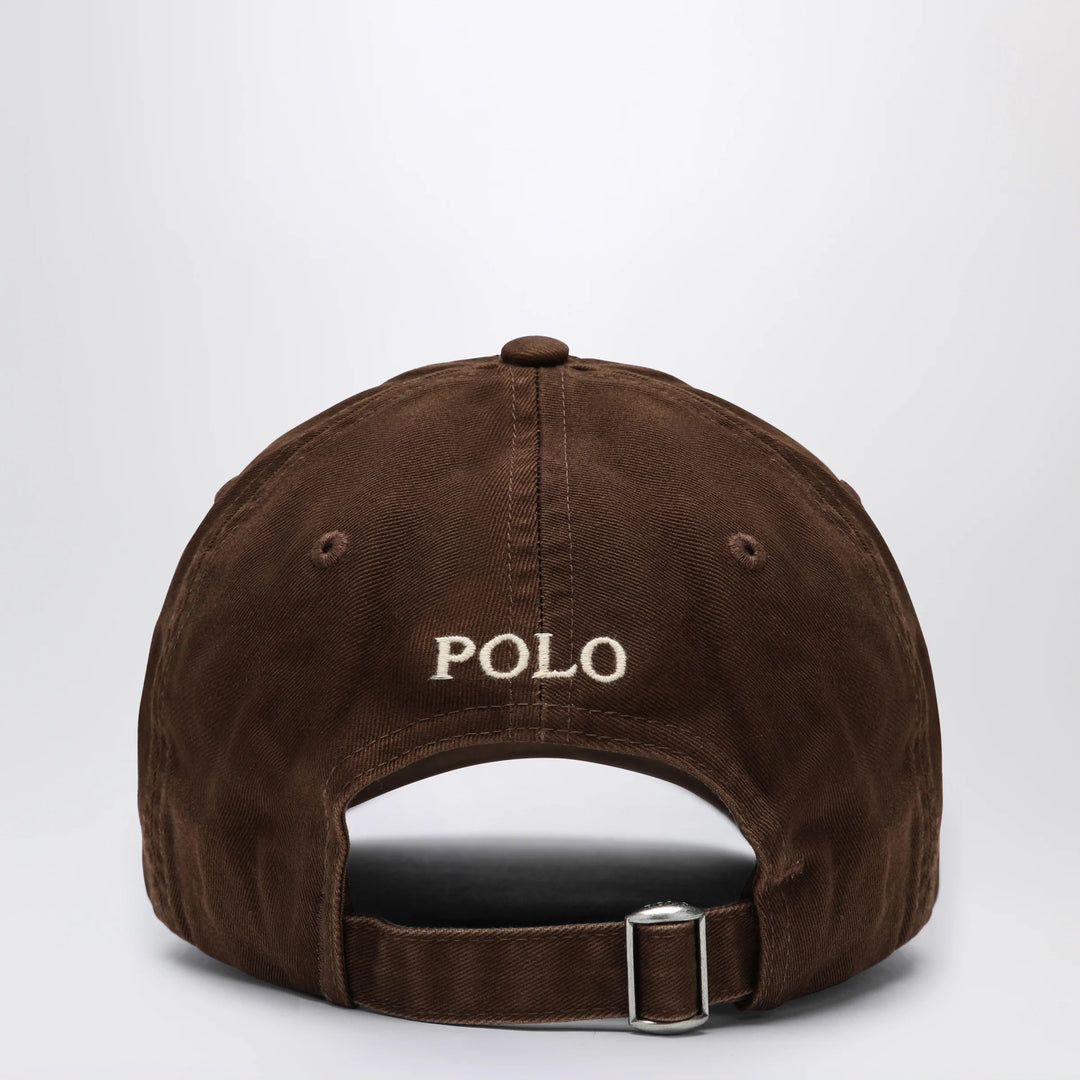 Polo Ralph Lauren - Brown baseball cap with logo