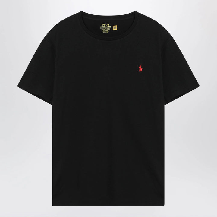 Polo Ralph Lauren - T-shirt black in cotton Custom Slim-Fit