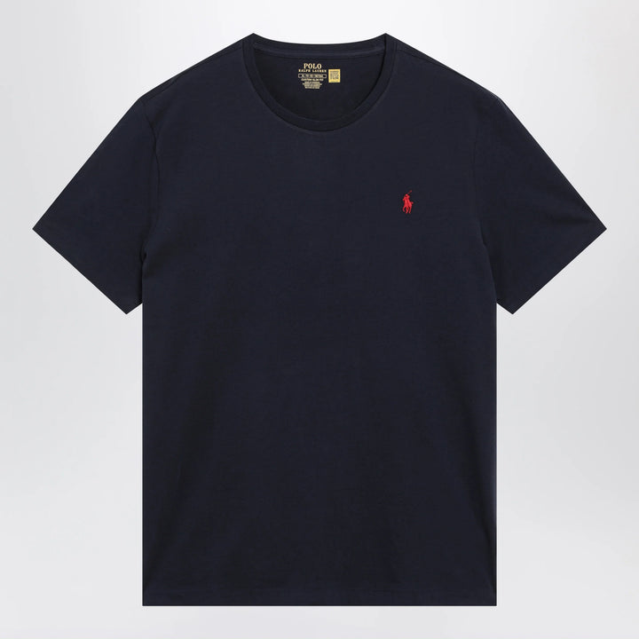 Polo Ralph Lauren - T-shirt blue in cotton Custom Slim-Fit