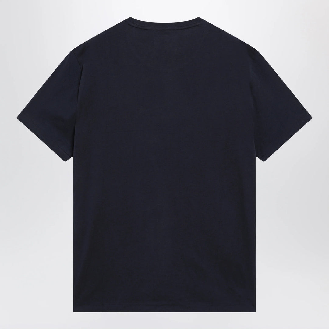 Polo Ralph Lauren - T-shirt blue in cotton Custom Slim-Fit