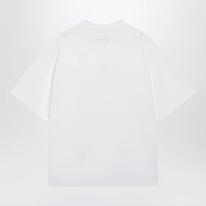 Balenciaga - White Bodies T-shirt with regular fit