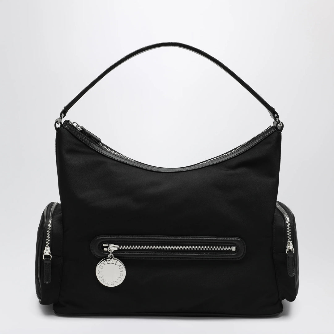 Stella McCartney - Dartmoor shoulder bag in ECONYL, ultra black