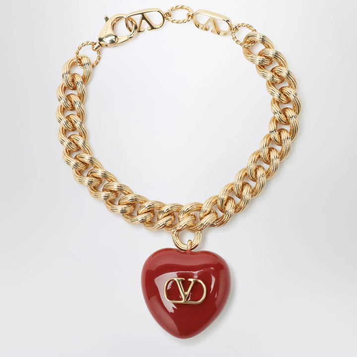 Valentino Garavani - Coer Royal gold-tone metal bracelet