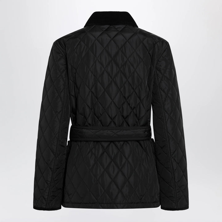 Burberry - Black quilted nylon jacket
