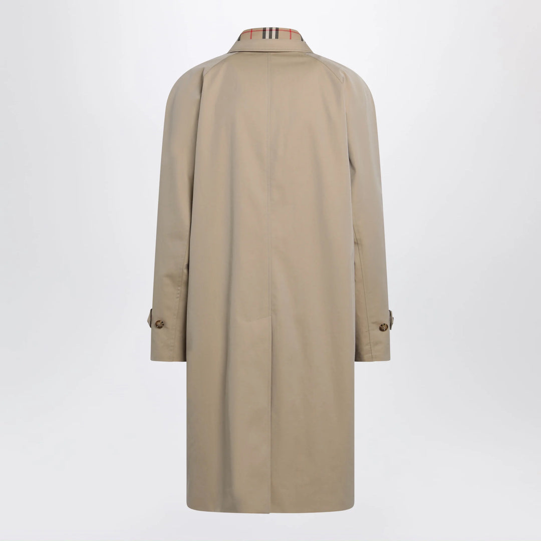Burberry - Honey beige cotton coat
