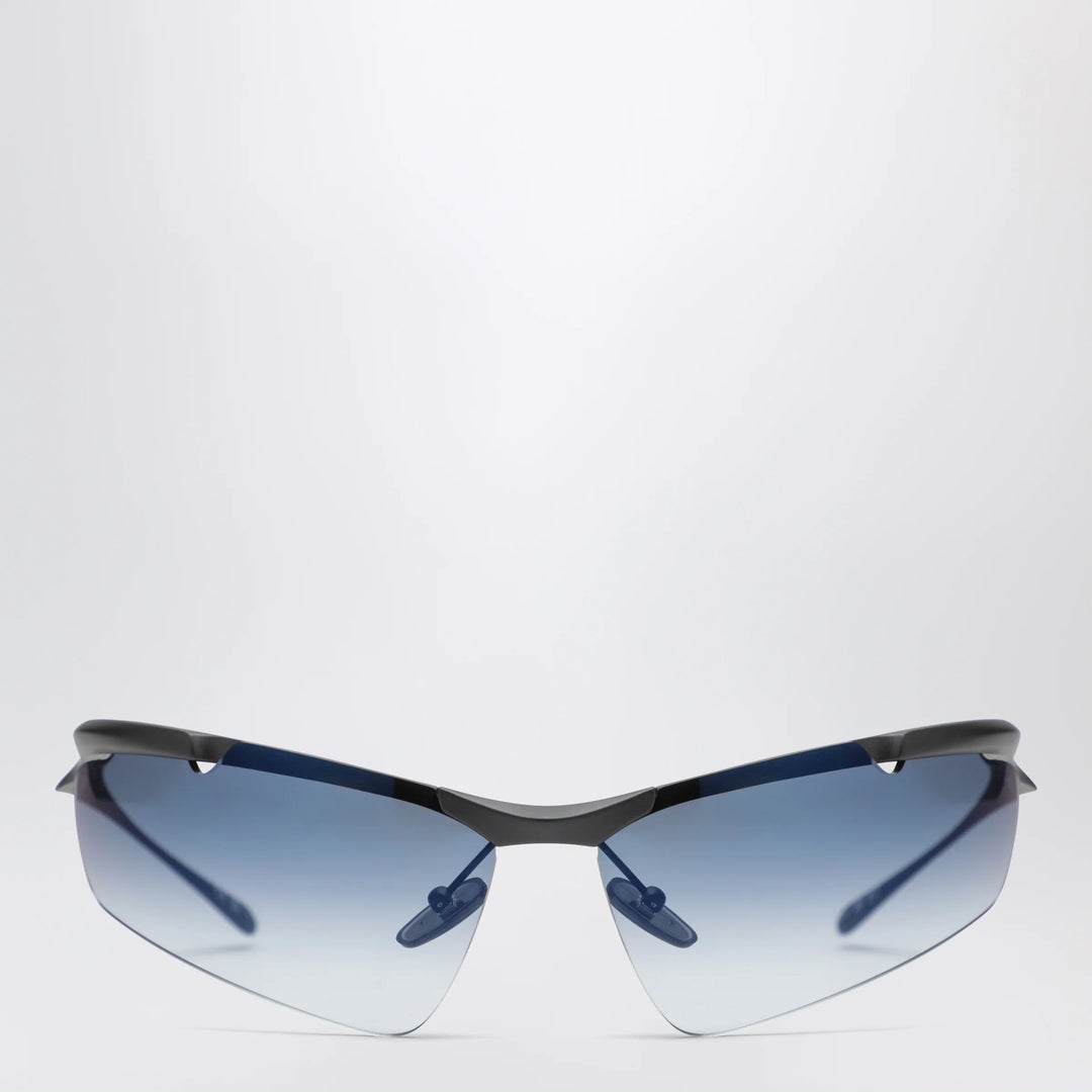 Balenciaga - Cat-Eye Boomerang Mirror Blue sunglasses