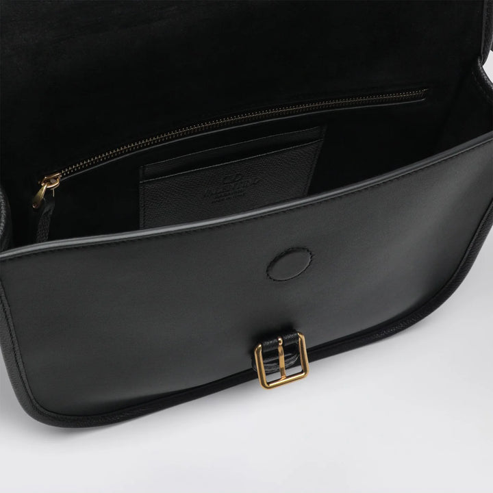 Valentino Garavani - Antibes black leather crossbody bag