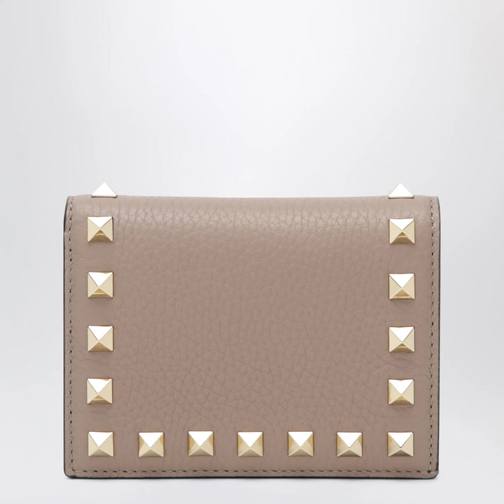 Valentino Garavani - Rockstud wallet in powder pink leather