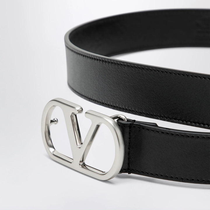 Valentino Garavani - Black VLogo Signature belt