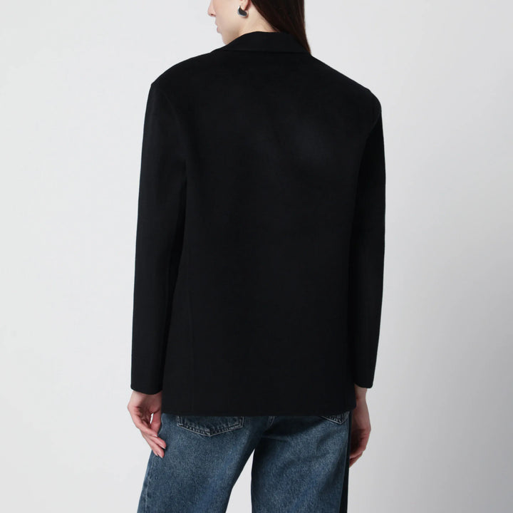 ANINE BING - Quinn oversized wool-cashmere blazer in black