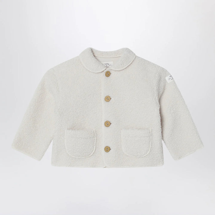 Teddy &amp; Minou - Ivory teddy-fabric jacket