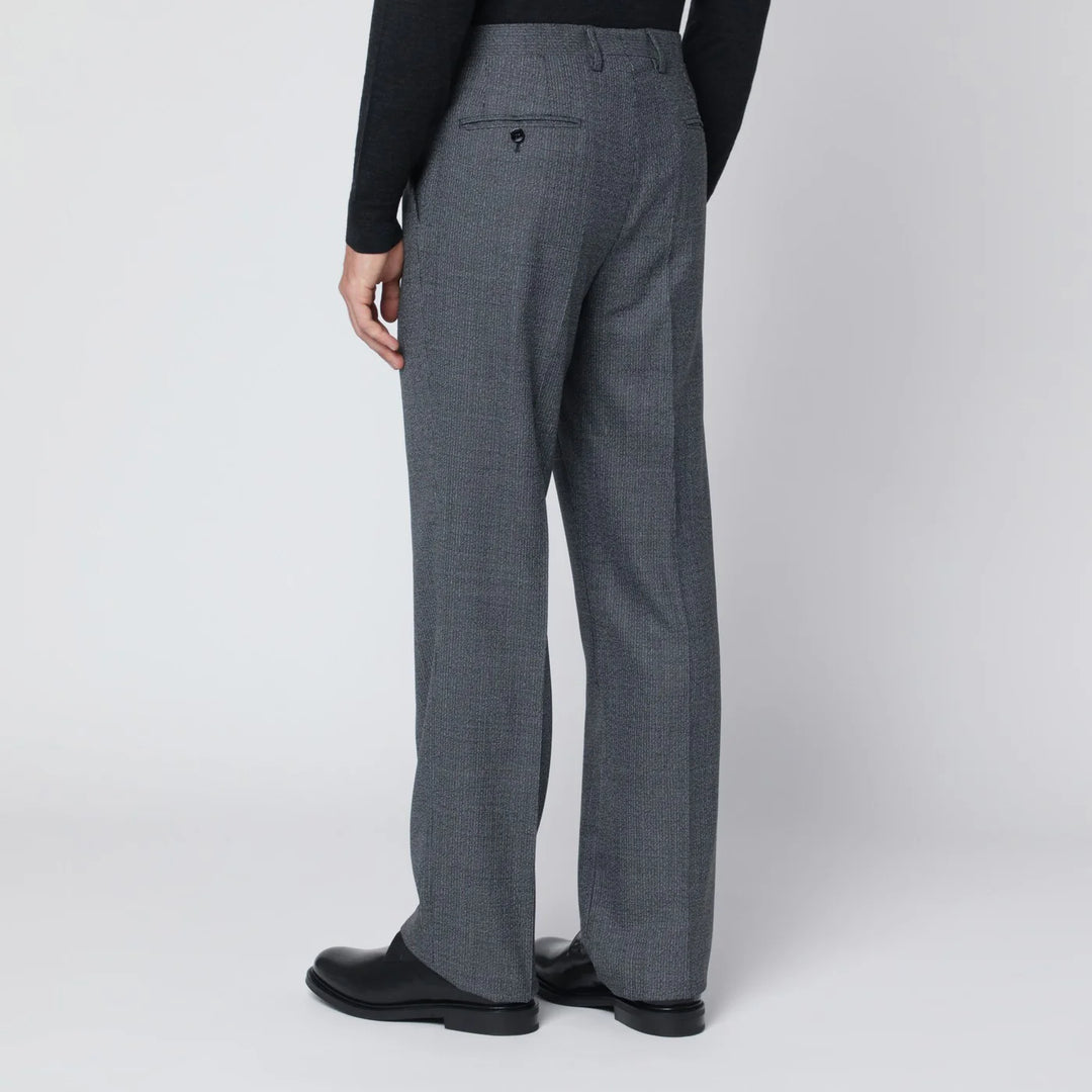 Lardini - Grey wool trousers