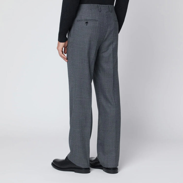 Lardini - Grey wool trousers