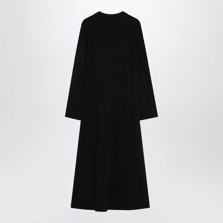 LouLou De Saison - Long black Ari knit dress