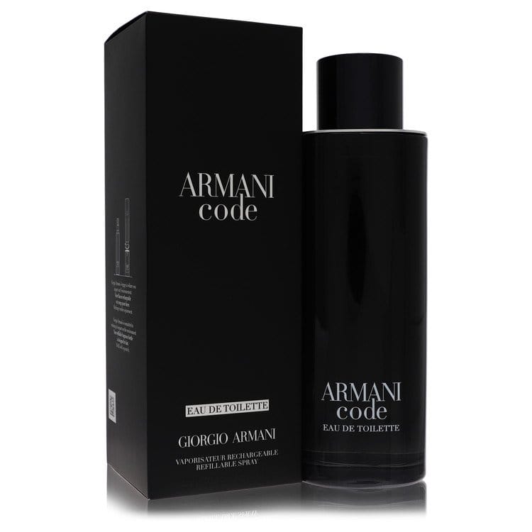 Perfume &amp; Cologne 200 ml Eau De Toilette Spray Refillable Armani Code Eau De Toilette Spray Refillable By Giorgio Armani Brand