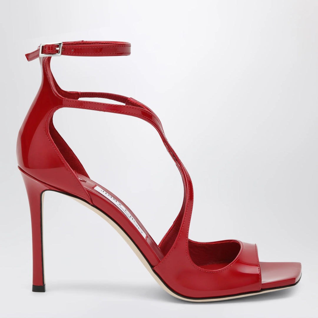 Jimmy Choo - Azia sandals in red patent leather