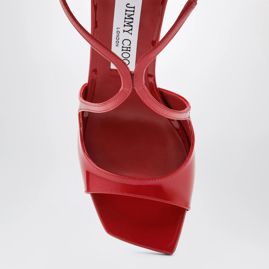 Jimmy Choo - Azia sandals in red patent leather