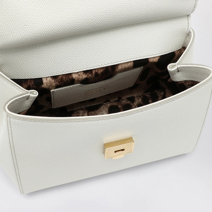 Dolce&amp;Gabbana - Sicily medium top-handle bag in white