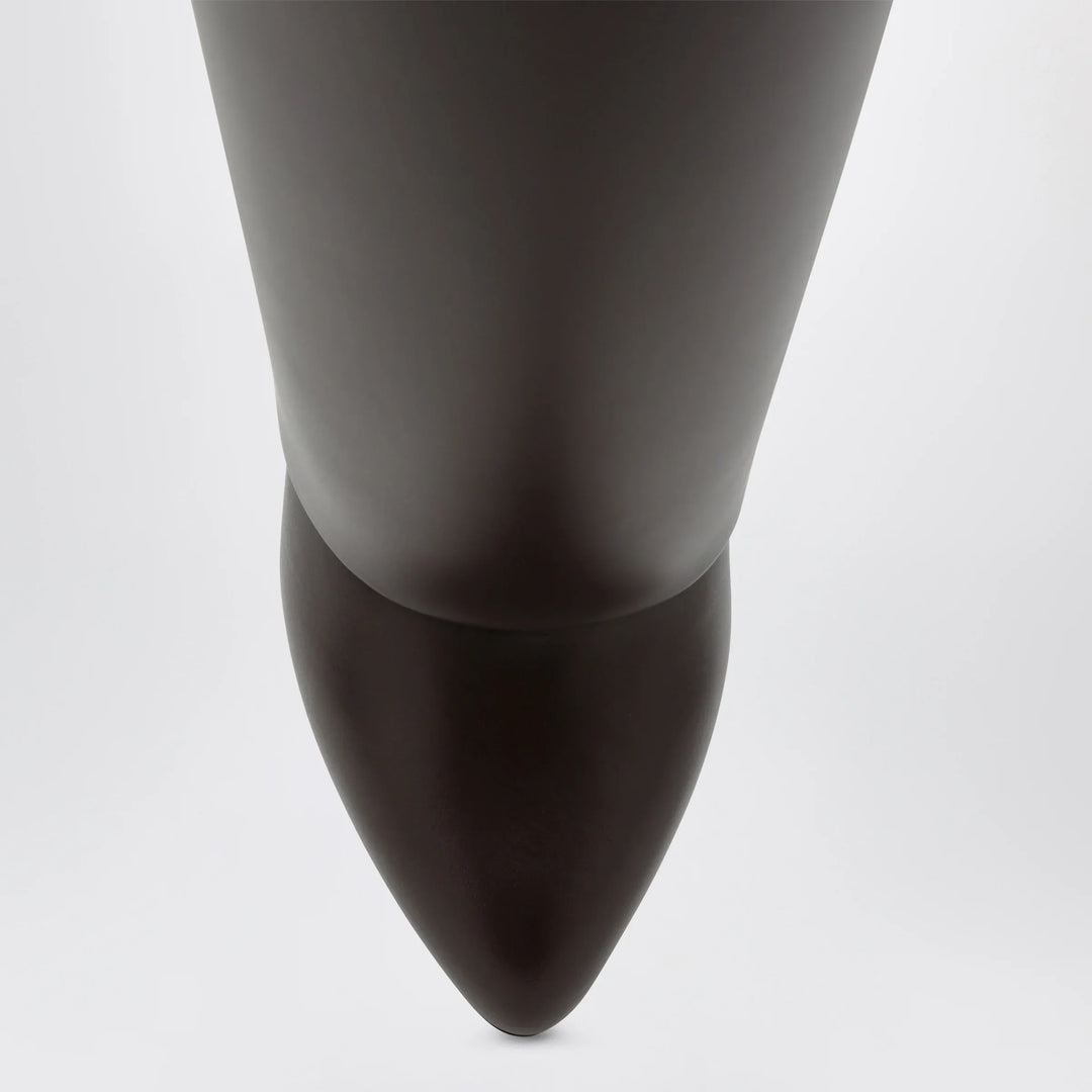 Givenchy - Shark Pinch leather boots in ebony brown Brand Apparel &amp; Accessories > Shoes