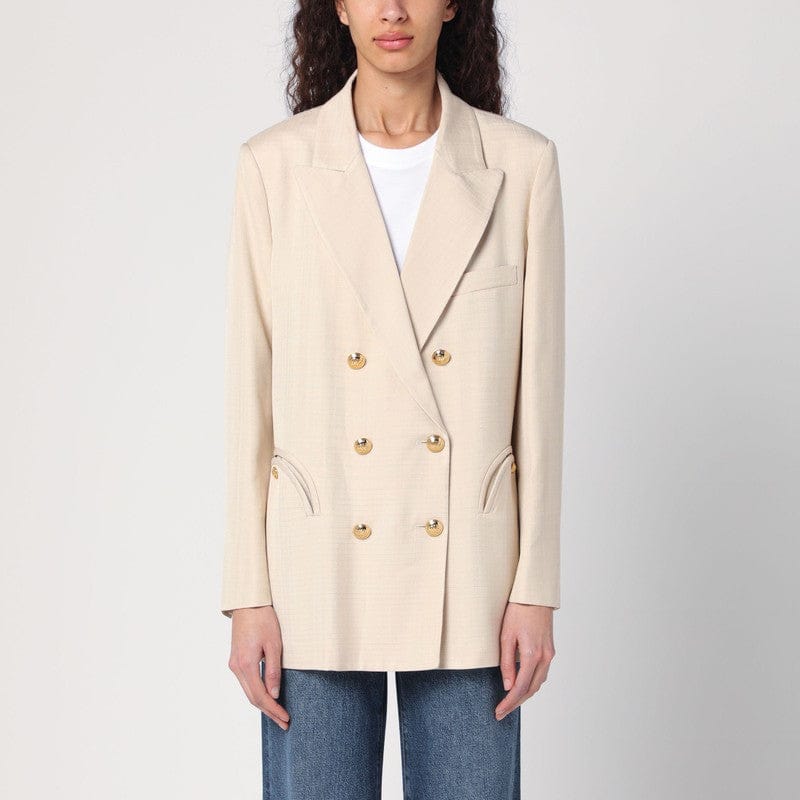 Coats & Jackets Blazé Milano - Everynight ivory double-breasted jacket - III Brand