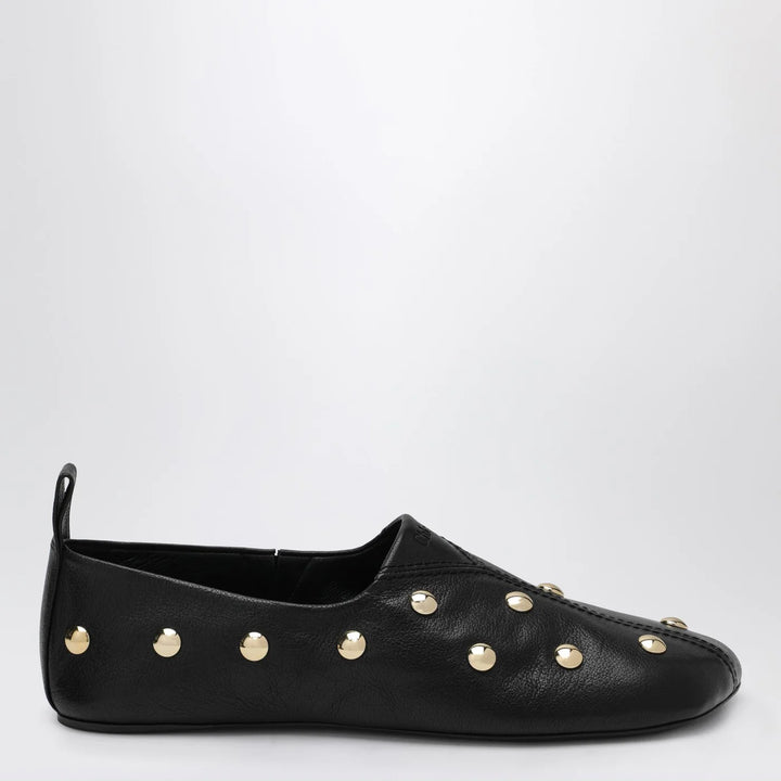 Chloé - Black Rita ballerinas in studded leather
