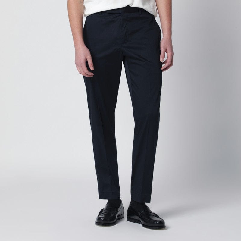 Pants PT Torino - Blue cotton-blend trousers - 56 IT Brand