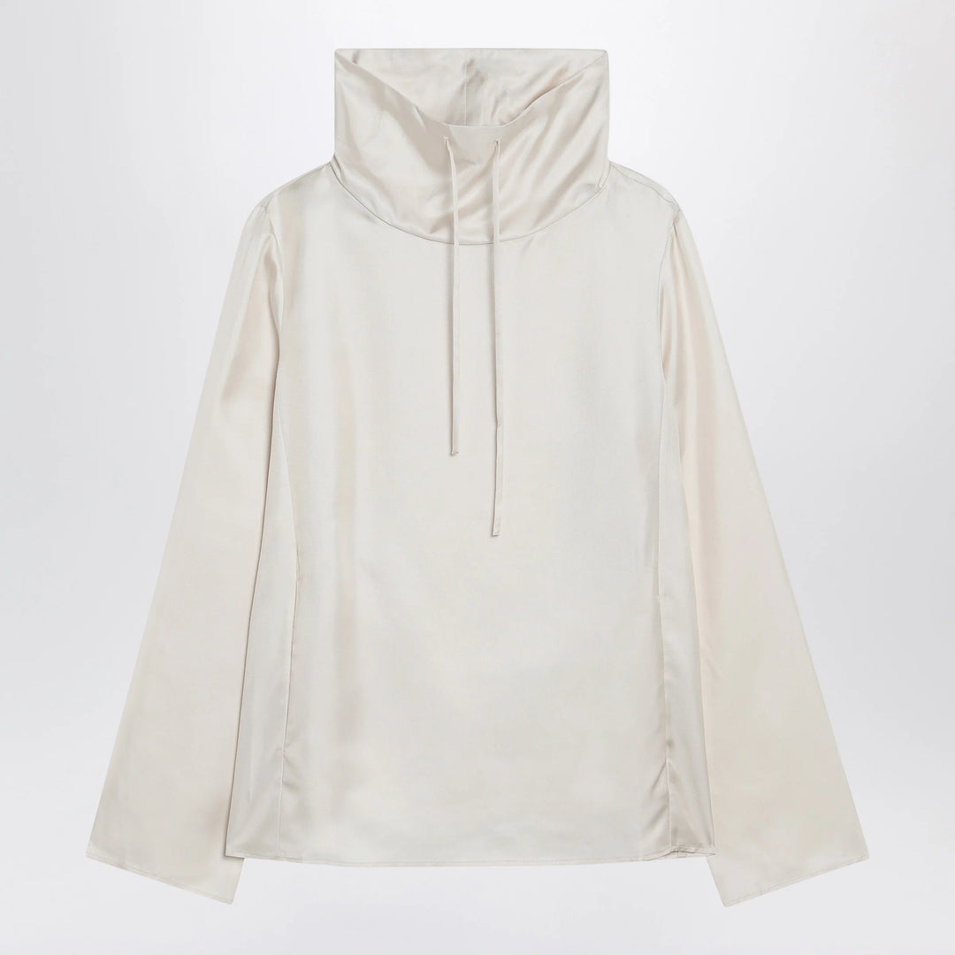 LouLou De Saison - Ivory Cyna silk blouse