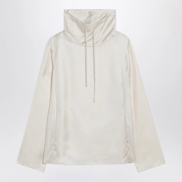 LouLou De Saison - Ivory Cyna silk blouse