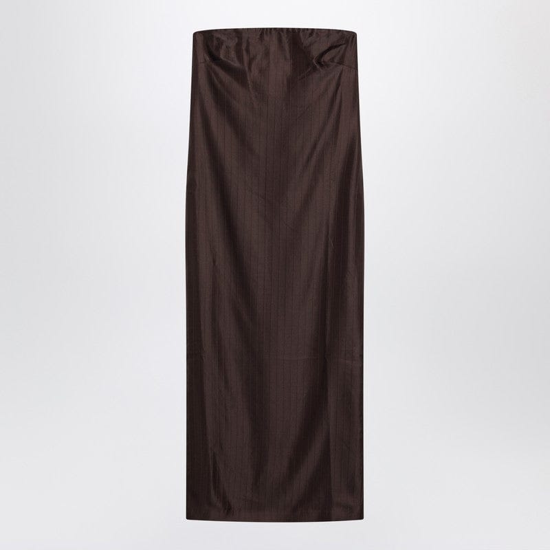 Dresses LouLou De Saison - Brown Giulia bustier dress - S Brand