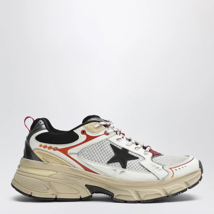 Golden Goose - Lightstar sneakers in white/grey/red