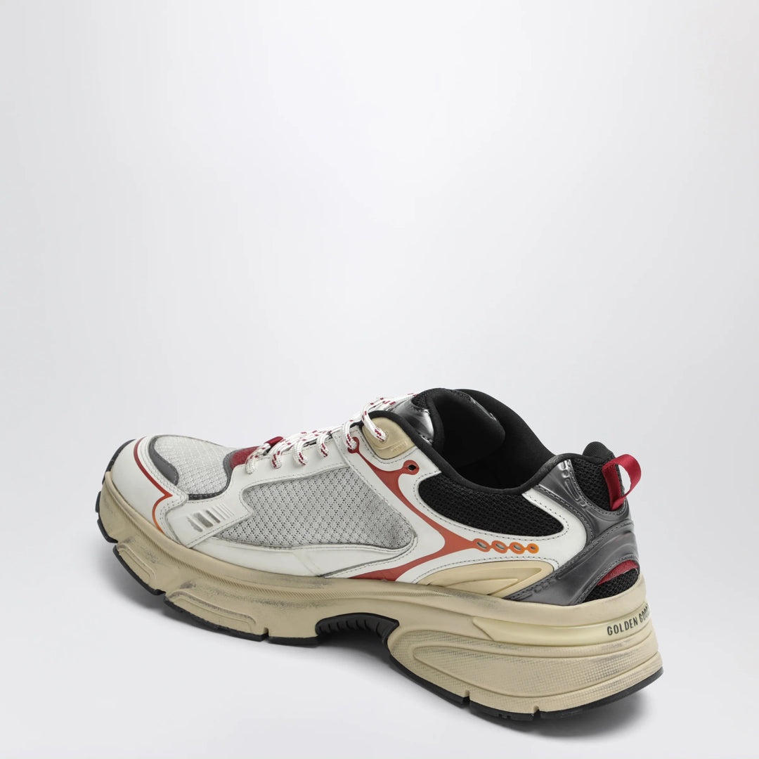 Golden Goose - Lightstar sneakers in white/grey/red