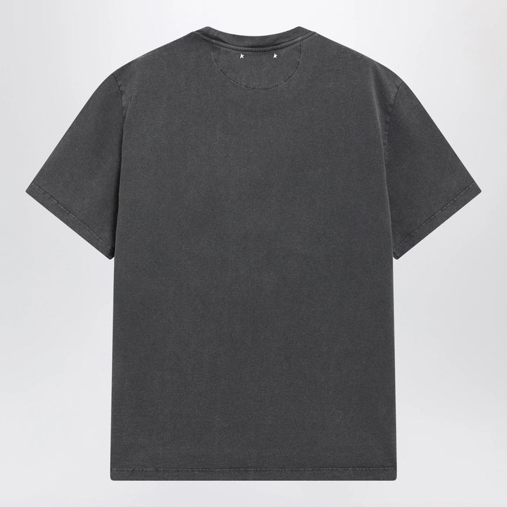 Golden Goose - Anthracite grey vintage-effect T-shirt