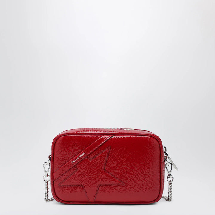 Golden Goose - Mini Star Bag in patent leather ruby red